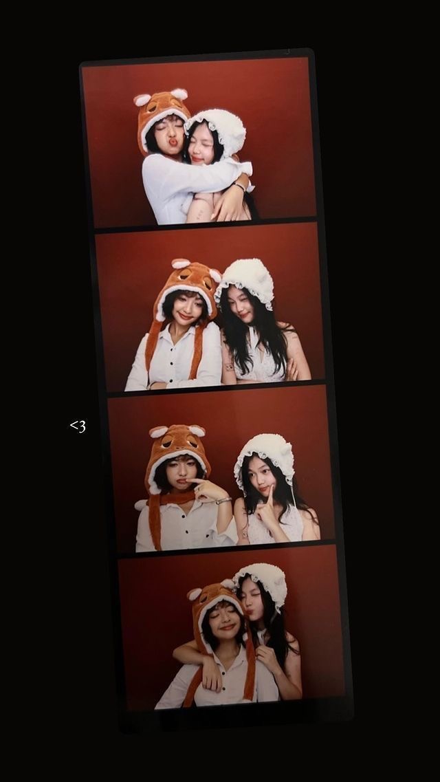 KumaBooth photo booth set up at an event