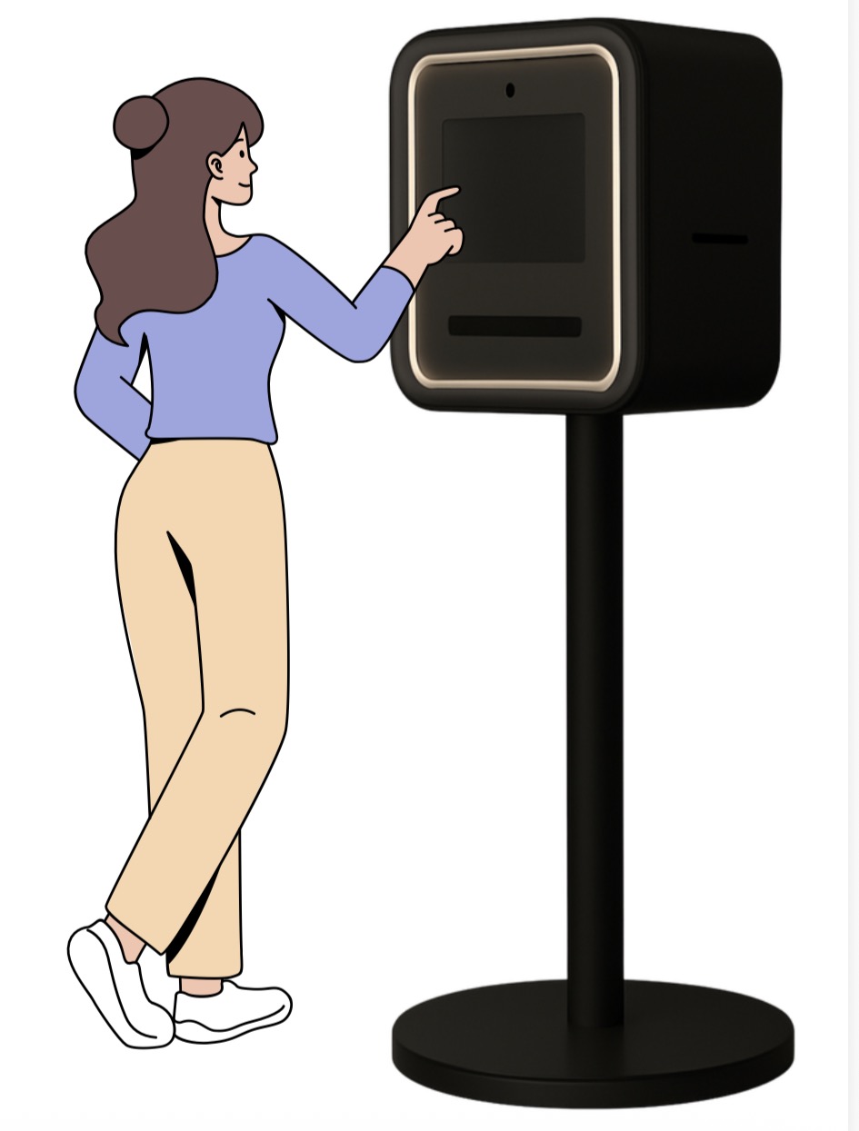 How to use KumaBooth kiosk